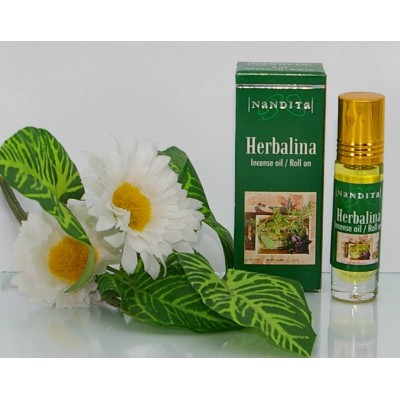 Parfum d'huile d'encens Nandita Herbalina